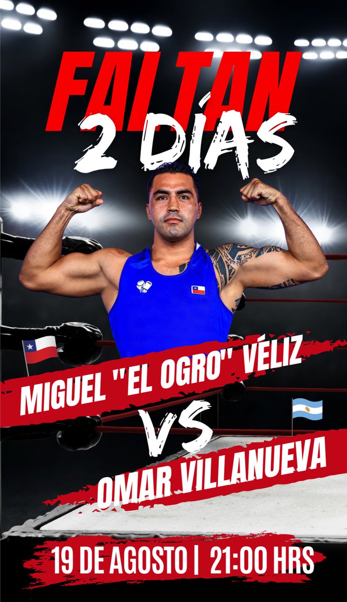 VelizBoxing's tweet photo. #boxeo #PuntaArenas #magallanes #boxeointernacional #chile vs #argentina https://t.co/MFQc8xOGHC