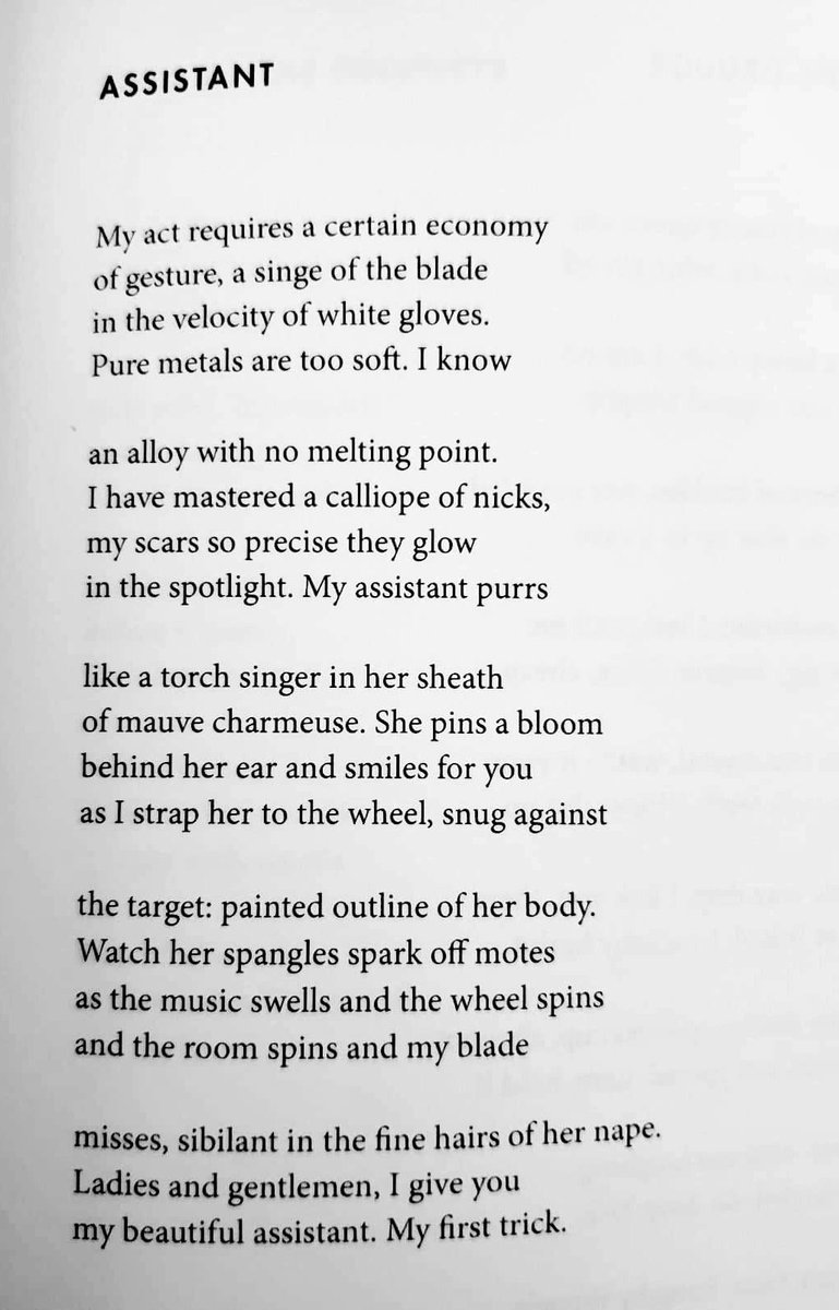 @natallman This one by @heatherjuneg. I felt like she was describing an exact specific day of my life. This is a poem of my own memory, in neither harm nor relief. I found it astonishing.