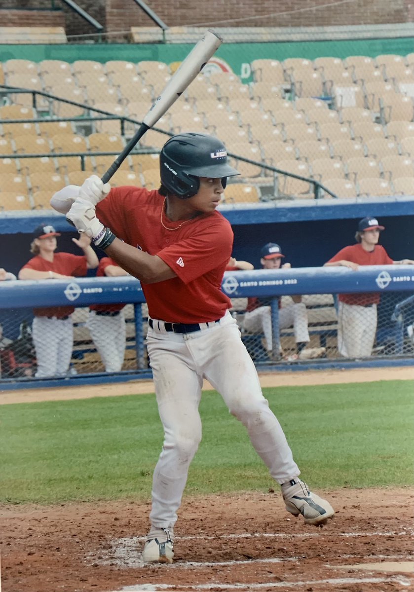 DespeJaden's tweet photo. I had the incredible chance to play on the USA LABC International squad.
Crowned the 16u DR champs 🥇Was an amazing experience and had a great time playing ball with these new teammates and coaches! Started in RF Batted 6-8 hole @Windycitybb_RC @StevieBobbins @WCbaseballclub #USA https://t.co/DhlJIxngxf