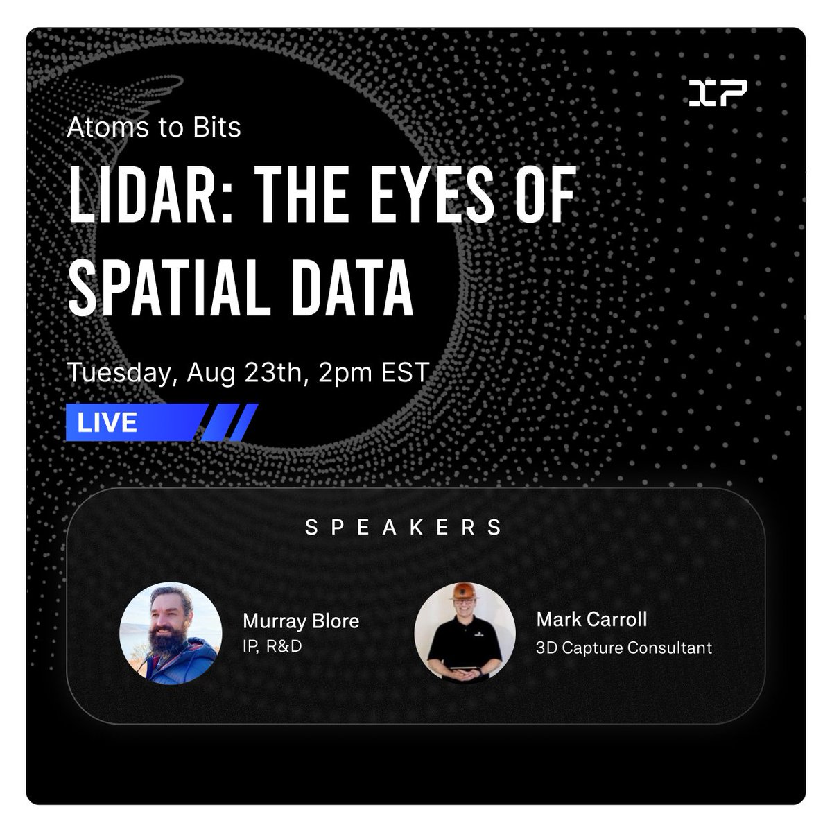 Integrated_IP's tweet image. Join us for the Atoms to Bits shop talk series on how LiDAR technology is advancing the way we design, build, and operate spaces. Listen in on Tuesday, August 23rd at 2:00pm EST.

Register at integrated-projects.com/events

#IntegratedProjects #AtomsToBits #architecture #engineering