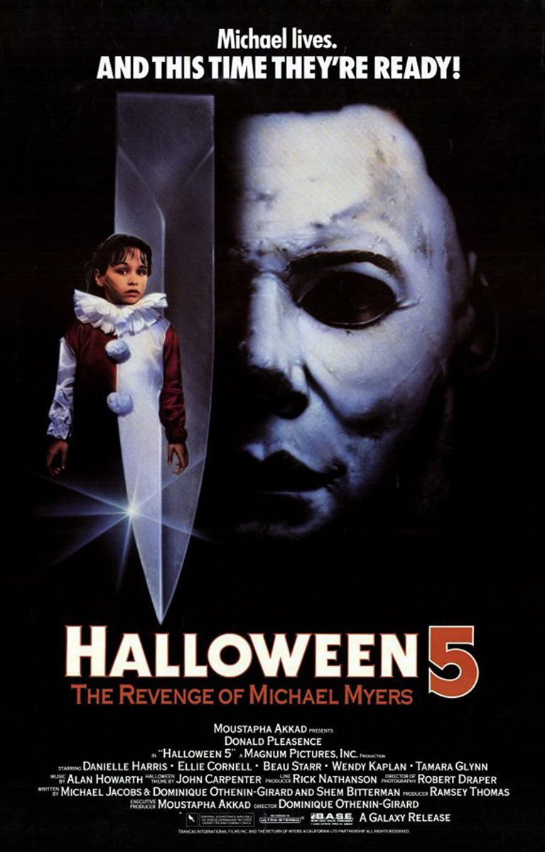 onegoodscarepod's tweet photo. Episode 4 is recorded!
Are you ready for our thoughts on Halloween 5: The Revenge of Michael Myers?!
Tune in this Friday, and be sure to click the link in our bio to catch up on the other episodes!
#Halloween #Halloween5 #MichaelMyers #HorrorMoviePodcast #OneGoodScare https://t.co/0OJhhPu10s
