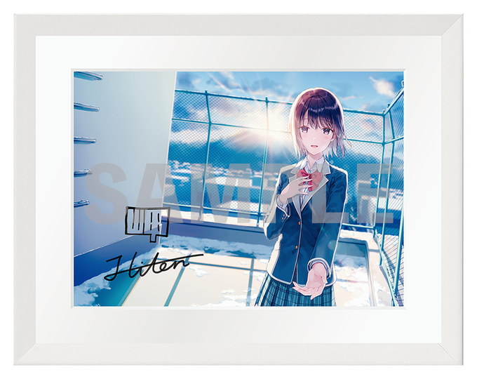 Hiten 【サイン入り保証書付】複製原画(A2）A『Claire』 - メルカリ