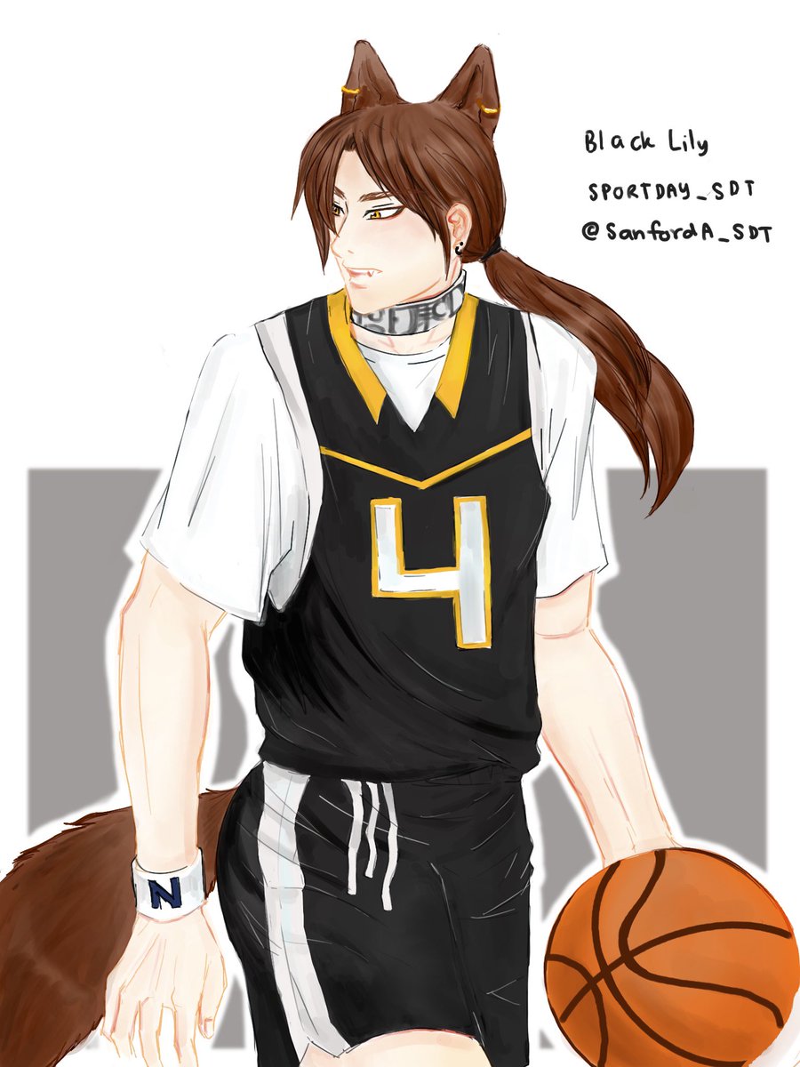 SanfordA_Wolf's tweet photo. #SPORTSDAY_SDT #Blackteam_SDT
มีคนถ่ายรูปผมตอนแข่งบาสล่ะครับ ตอนนั้นน่าจะมองอยู่ว่าจะส่งลูกให้ใคร
((ในที่สุดก็ได้วาดแซนเล่นบาสแล้ว 🥹✨ ผมยาวขึ้นทุกครั่งที่วาดเลย)) https://t.co/ymHShtujk1