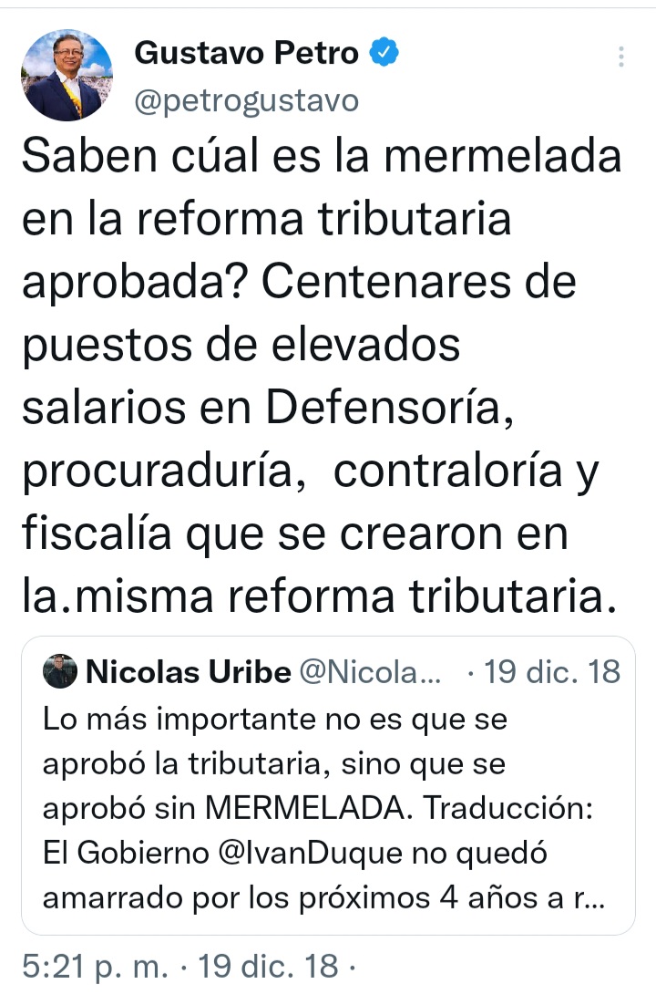 OscarLealBaq's tweet photo. La contraloría se volvió otro premio para los allegados de Petro
1 billón de presupuesto y 6.700 puestos para seguir acomodando a los clientelistas de siempre

Ya entienden por qué se necesita una reforma tributaria?

#ContralorDeBolsilloDePetro https://t.co/ZigKlFxfiX