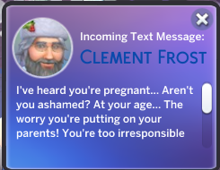 LindsElizabethh's tweet photo. @thatsimschickk He shamed my teen mom sim. Hes the worst! https://t.co/XP9x0ob9Kl