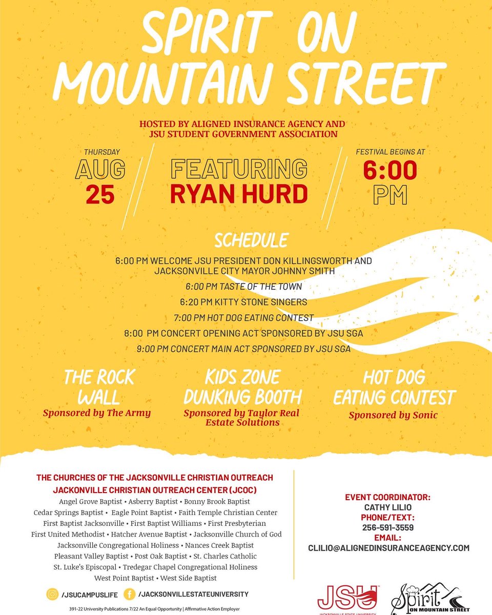 🚨EXCITING NEWS ALERT! 

Are you all ready for Spirit on Mountain Street? Because we are! Especially since the artist performing there will be RYAN HURD!🤩 y’all show him some gamecock love in the comments.