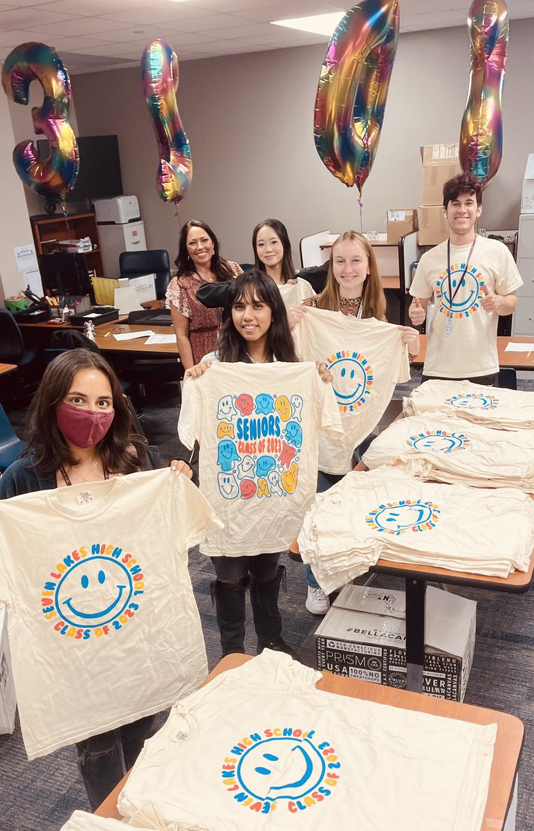 Senior shirts are in!! 🎉 Stop by the Senior office to pick up your shirt! #classof23 #7LakesHS <a href="/LesWakefield/">Leslie Wakefield</a> @sadafsnyder