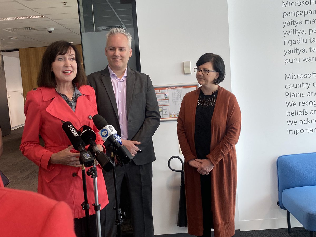ollie_haig's tweet photo. Deputy Premier Susan Close says it’s “disappointing” that around 1000 health support workers will strike tomorrow after free carparking was scrapped. She says measure was always going to end and any change would need to be negotiated in EB agreement. @9NewsAdel https://t.co/TChcfxsh2U