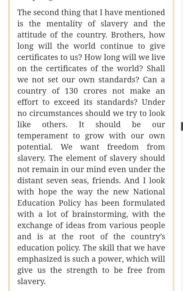 <a href="/PMOIndia/">PMO India</a> <a href="/DefenceMinIndia/">रक्षा मंत्री कार्यालय/ RMO India</a> 
It is matter of Shame that Model Municipal Law 2003 published by Urban Development Ministry of Vajpayee Govt to implement 74th was not extended to  Cantonments while presenting Cantonments Bill 2003, 2020, 2022 instead of imitating 1924 British Model