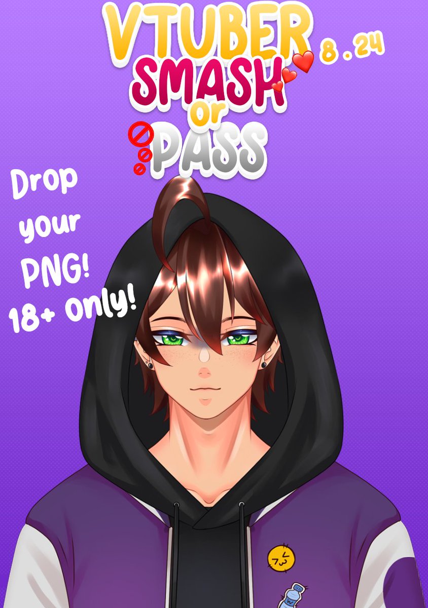 So I'll be celebrating my Birthday next week on 8/24! I wanted to something a little special so I'm hosting a VTUBER Smash or Pass! 💜💛

Drop your PNG in the comments to participate! 
Smashing or Passing 8/24 🎂