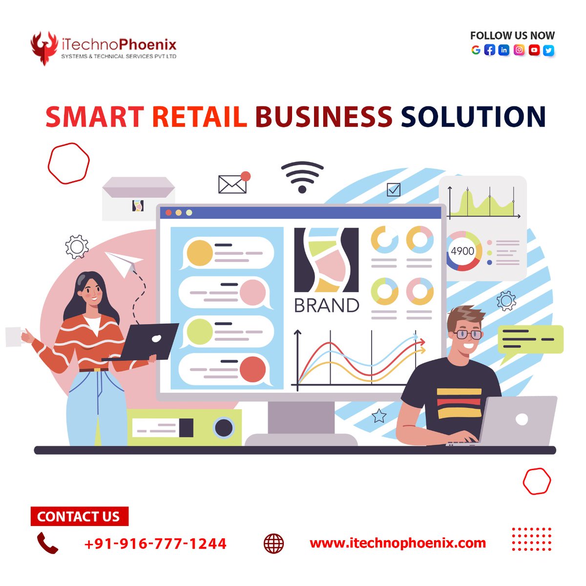 itechnophoenix's tweet photo. Smart retail solutions, also called, are a new breed of software and hardware designed specifically for retail ecommerce. Online retailers and physical store chains can use these tools to provide customers with a safer shopping experience.
#iTechnoPhoenix #retail #retailsolutions https://t.co/vAymFJBXcR