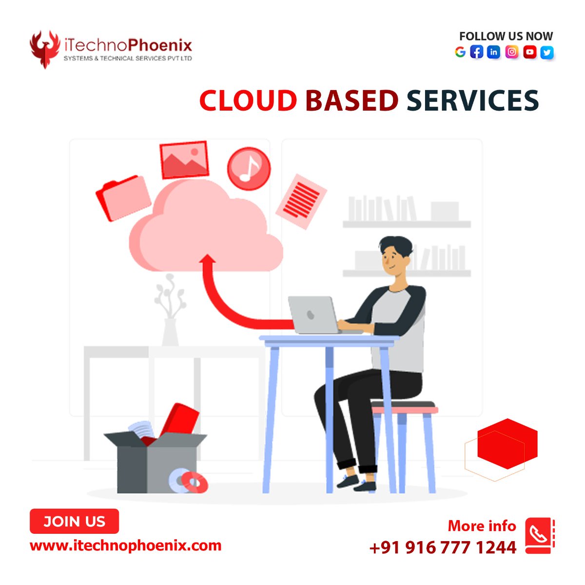 itechnophoenix's tweet photo. Cloud based services provide information technology (IT) as a service over the Internet or dedicated network, with delivery on demand, and payment based on usage.

#iTechnoPhoenix #cloudbasedbusiness #Cloudbasedservices https://t.co/Z5Tvhf7Vrn