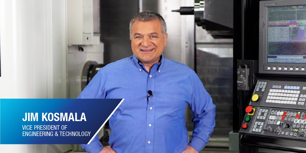 OkumaAmerica's tweet photo. Our VP of Engineering and Technology, Jim Kosmala, is ready for IMTS. Heβs sharing more about one of the hottest topics in our industry: sustainability. Watch the full video now! #OkumaAmerica #AdaptTogether https://t.co/Mnj8icE3Rz https://t.co/aDFrHYAvcp