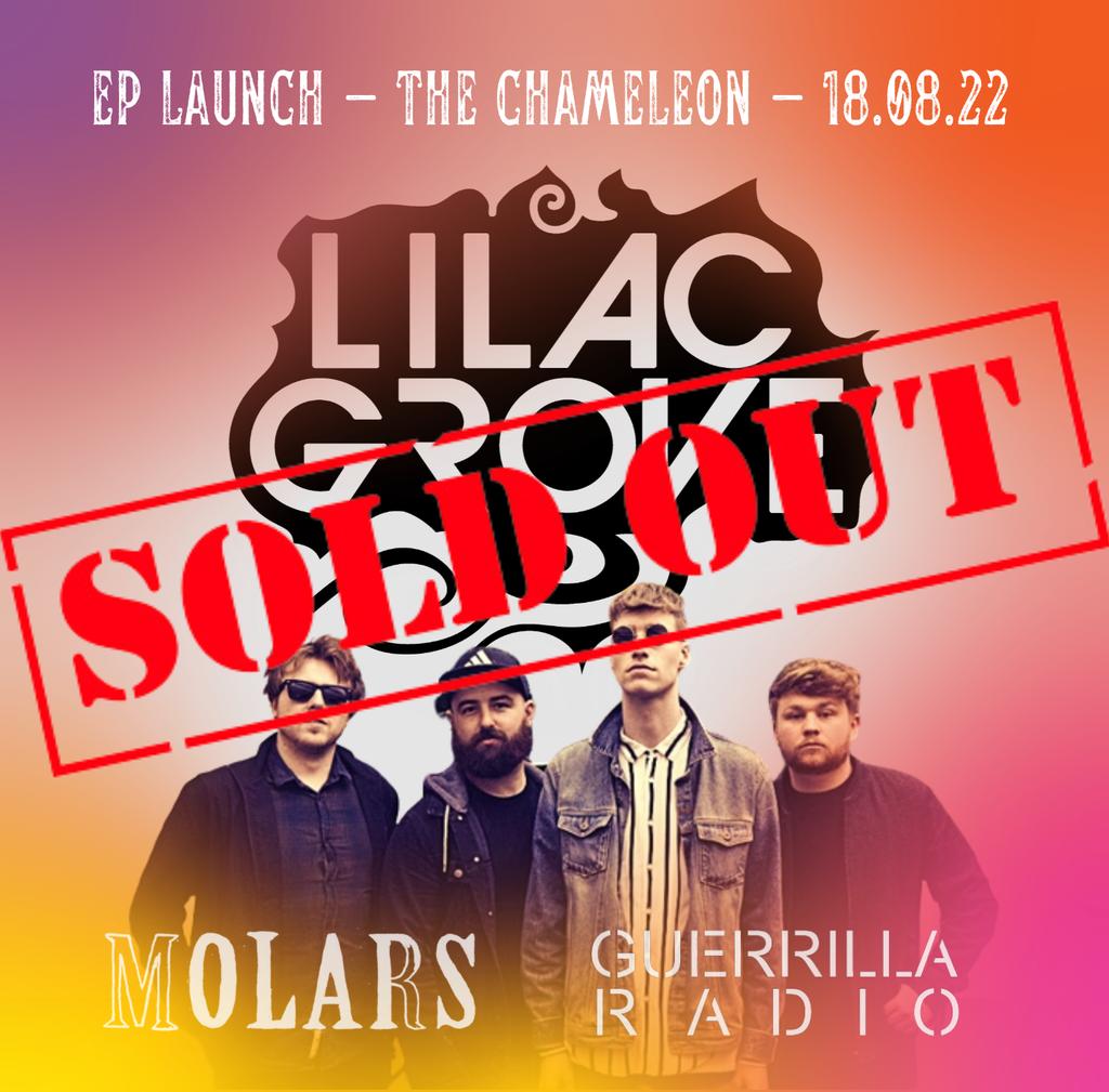 Our EP Launch show has now SOLD OUT!!! Thank you to everyone who managed to grab a ticket! #AltRock #NottsMusic