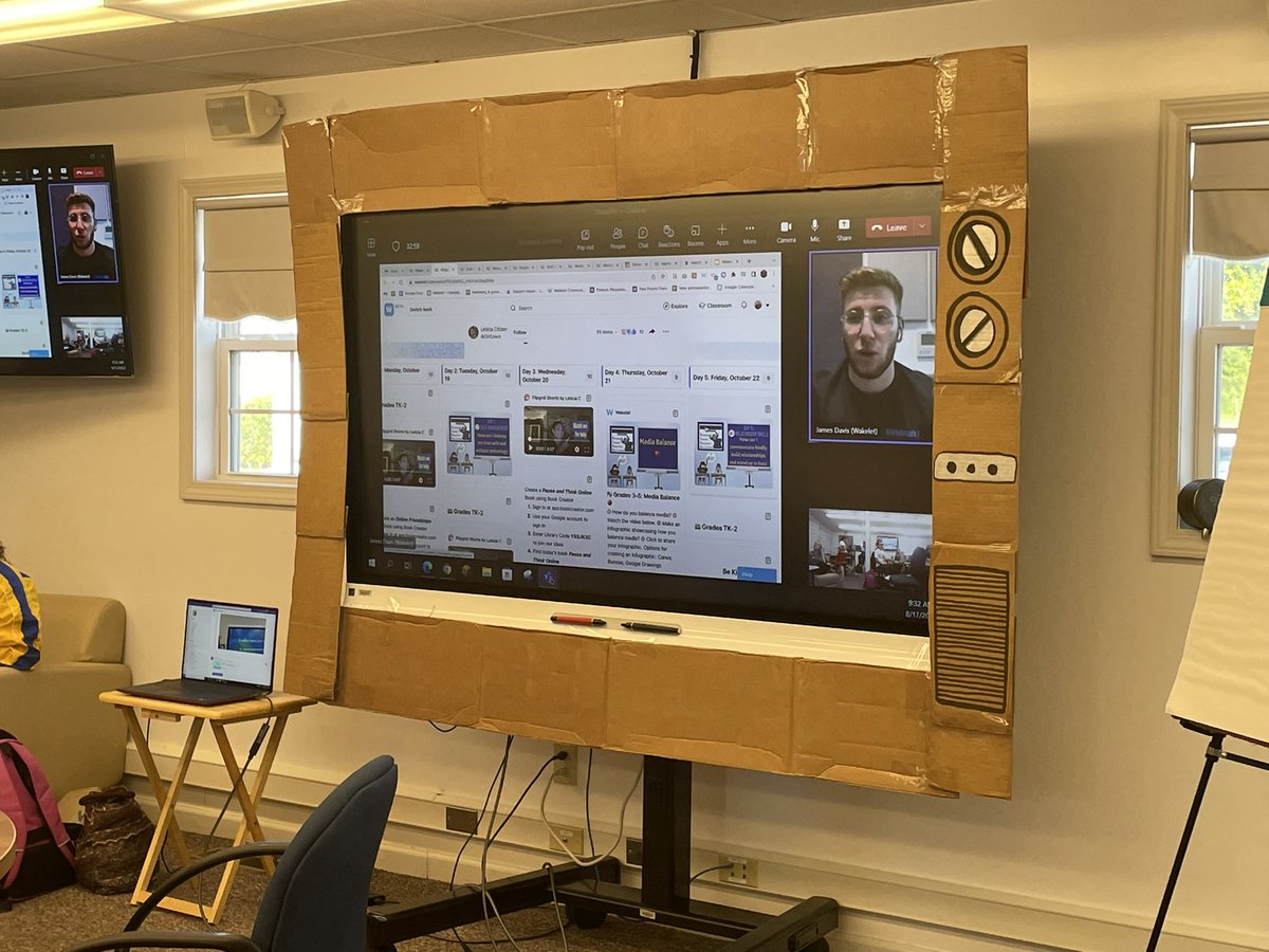 christyt04's tweet photo. Such a great #bootcamp22 today! So many great moments! Thanks @JBDbiz for your great ways to engage Ss with @wakelet and @jessxbo from @MicrosoftFlip for sharing more ways to engage every student! #onsowdlt https://t.co/H7rtbXL0Aw