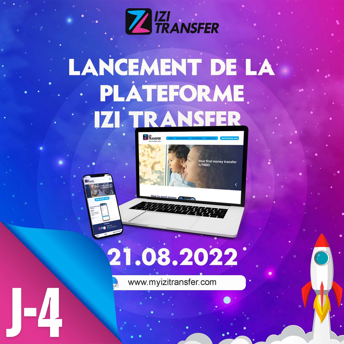 izi_transfer's tweet photo. Izi Transfer se yon platfòm pou ede ou voye lajan bay pwòch ou pi fasil e pi rapid. Lansman ap fèt nan 4 jou, ret branche.

#izitransfer #voyelajanayitird #ayiti #republicadominicana #moneytransfer #money https://t.co/7Ez0sUVSGP