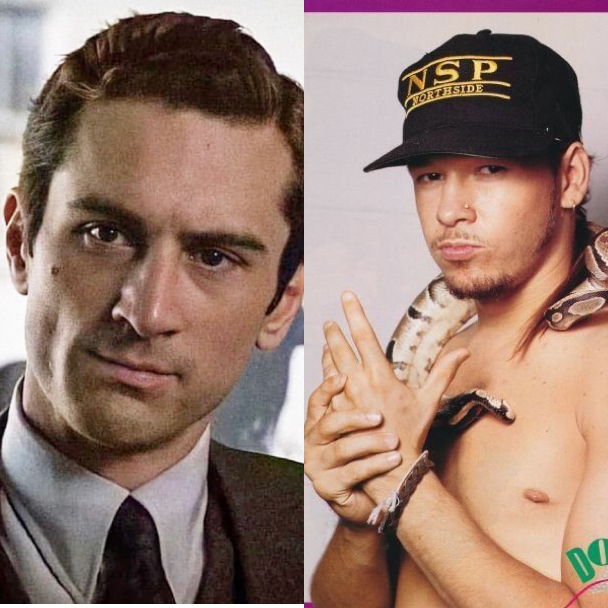 Happy birthday to my two favorite actors, Robert De Niro and Donnie Wahlberg 