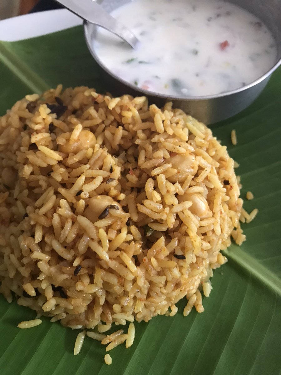 imhope_ny's tweet photo. Chana pulav #dadmade https://t.co/y2CllDsMIb