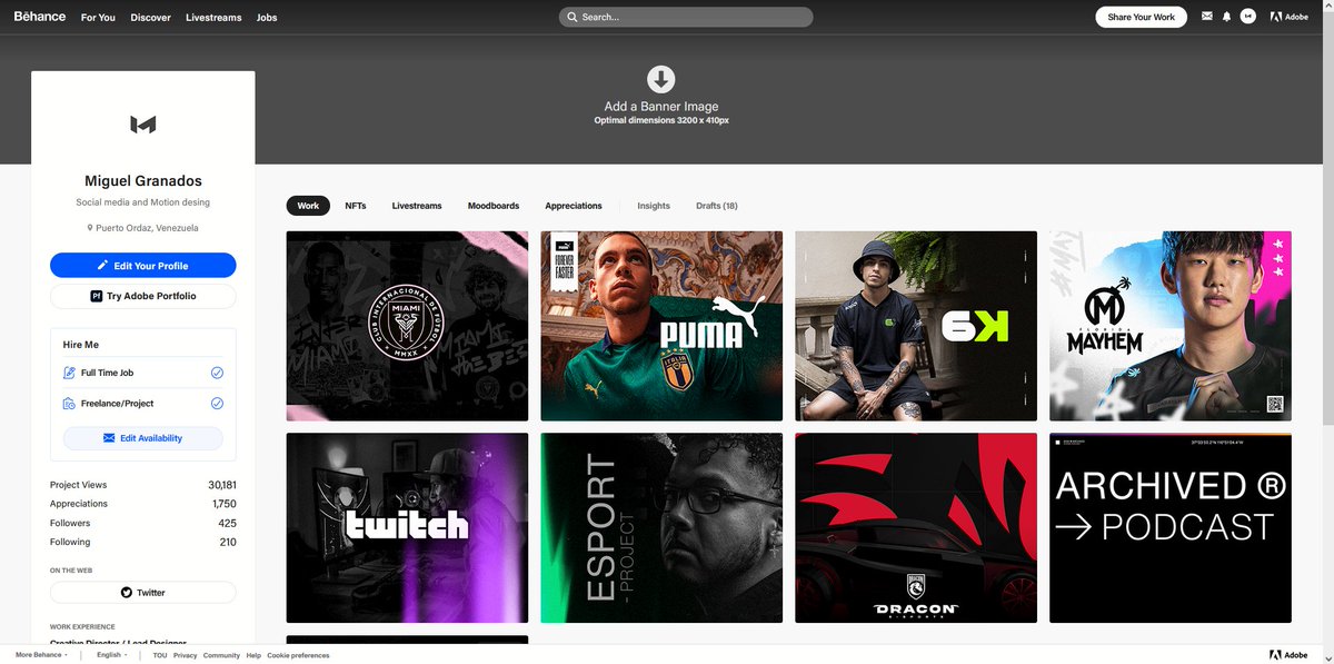 FxMlguel's tweet photo. ✅30K views on my behance profile!
I updated a couple of panels and left only projects that I'm very proud of.

thank you!🫶 https://t.co/9fiLVs0AFz