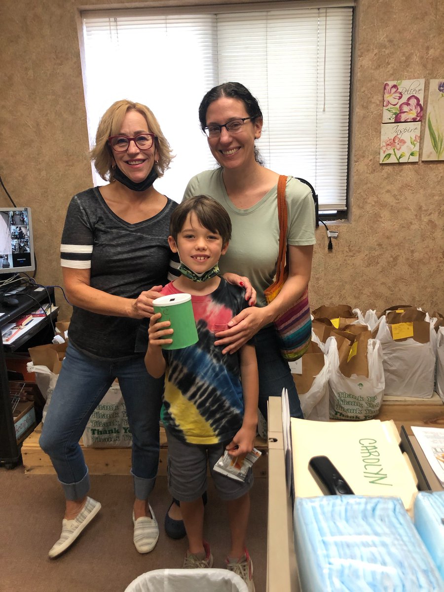 #NationalNonprofitDay This young man came in and donated $41.00 from his birthday party where he asked his friends to bring money for the food cupboard. He's in third grade ❤️