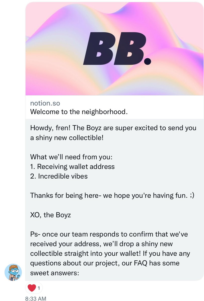 Let’s gooo can’t wait for this bad boy to drop in my wallet❤️🧃

<a href="/BeatBoyzNFT/">Beatboyz</a>  luv u❤️🚀
#bob