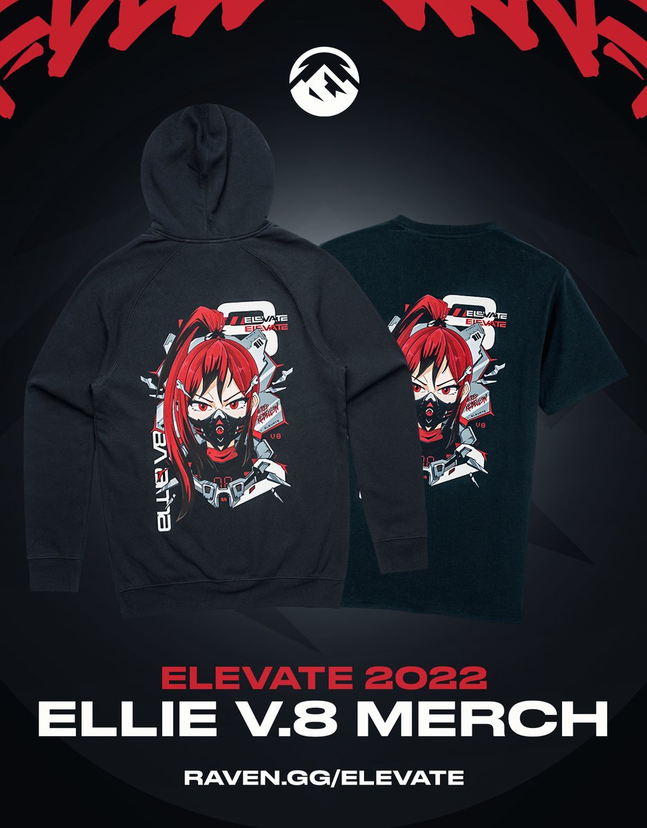 ElevateGG's tweet photo. The Ellie V.8 Hoodie & Tee has arrived.
ποΈShop this drop at https://t.co/N0gbIZbSCl https://t.co/biJ0rqbF6o