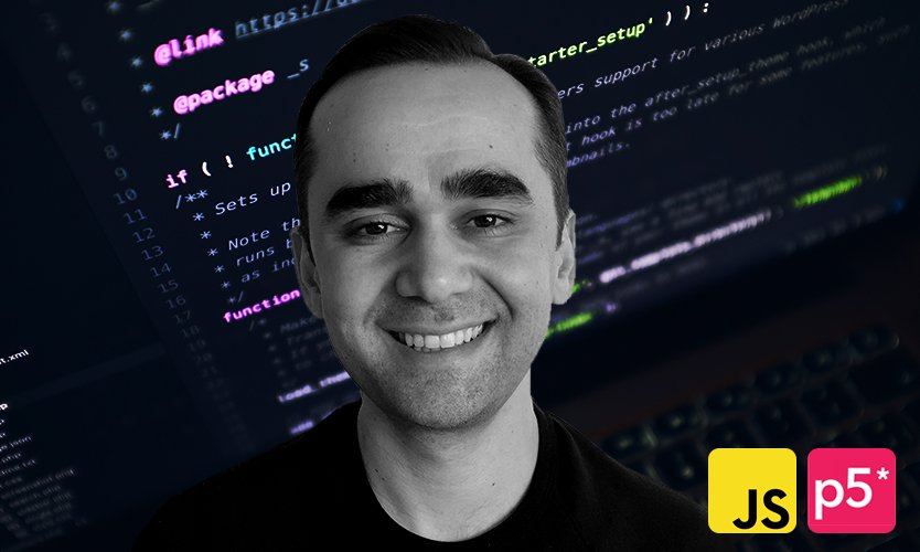awwwards's tweet image. Learn how to code in a visual and a beginner-friendly manner using #JavaScript & #p5js with @inspiratory.
Coding for Visual Learners now 75% OFF: bit.ly/w-course-javas… #cretivecoding #programming
