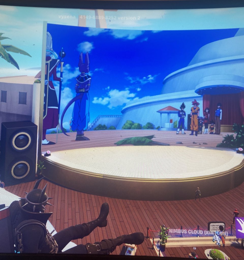 Revenge_Ranger's tweet photo. Really watching a @dragonballsuper episode on @FortniteGame this drop is lowkey T’d🤯 https://t.co/DU5ehFl5XW