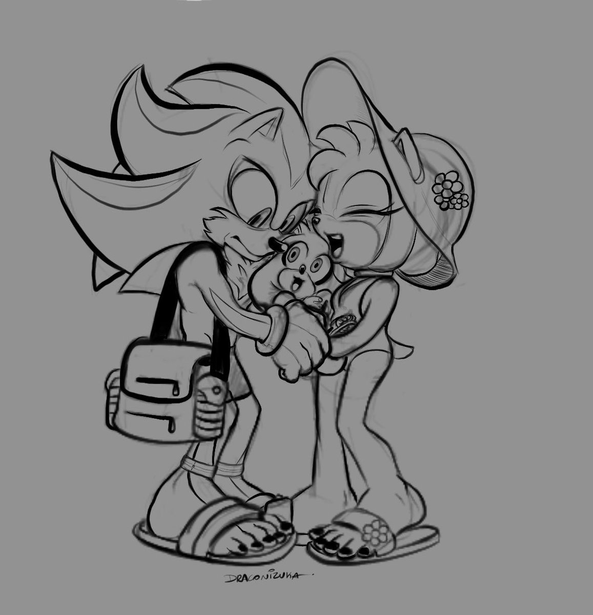 Draconizuka's tweet photo. Daddy Shadowe Baby Silver with his nanny Amy.
#daddyshadow #ddshadow #babysilver #bbsilver #nannyamy #shadowthehedgehog #silverthehedgehog #amyrose #nanny https://t.co/sQepWu7f6R