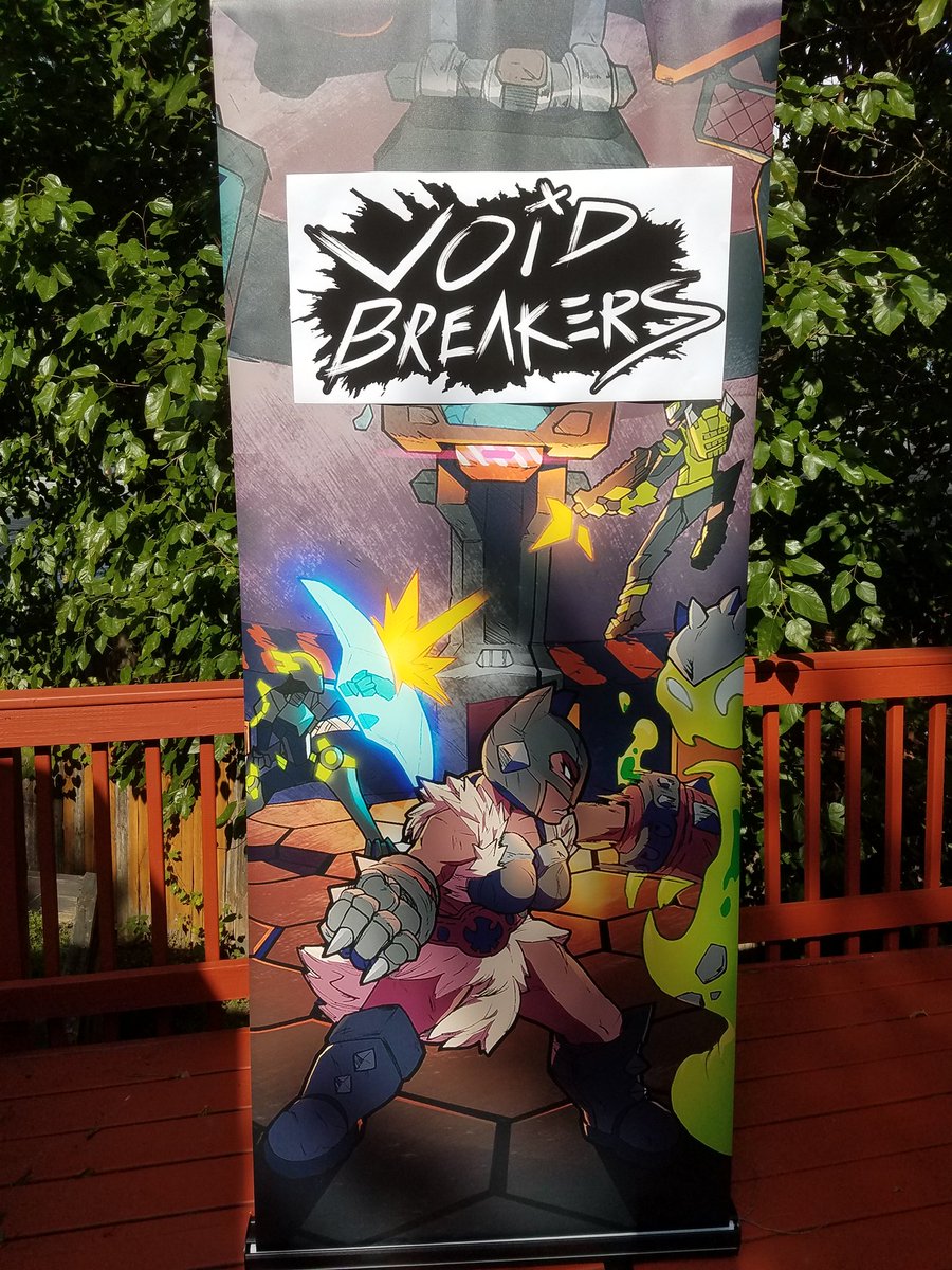 Void_Breakers's tweet photo. Look for this banner @Conjutsu this Saturday! Art by @BruceKoh #conjutsu #convention #events #banner #banners #newlogo #newhotness #dopeart #voidbreakers #cards #cardgame #tabletop #tabletopgame #tabletopgames #gaming #game #gamedev #indie #indiegame https://t.co/egP6zapKeG