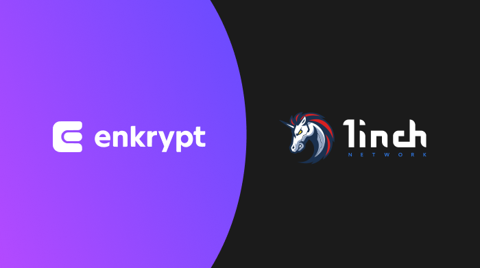 Did you know that @Enkryptcom supports swaps natively - right inside the extension? Powered by our amazing & long-time DEX partner @1inch, we make swapping on #Ethereum, #BNB, and #Polygon easy. Download Enkrypt today! Enkrypt.com
