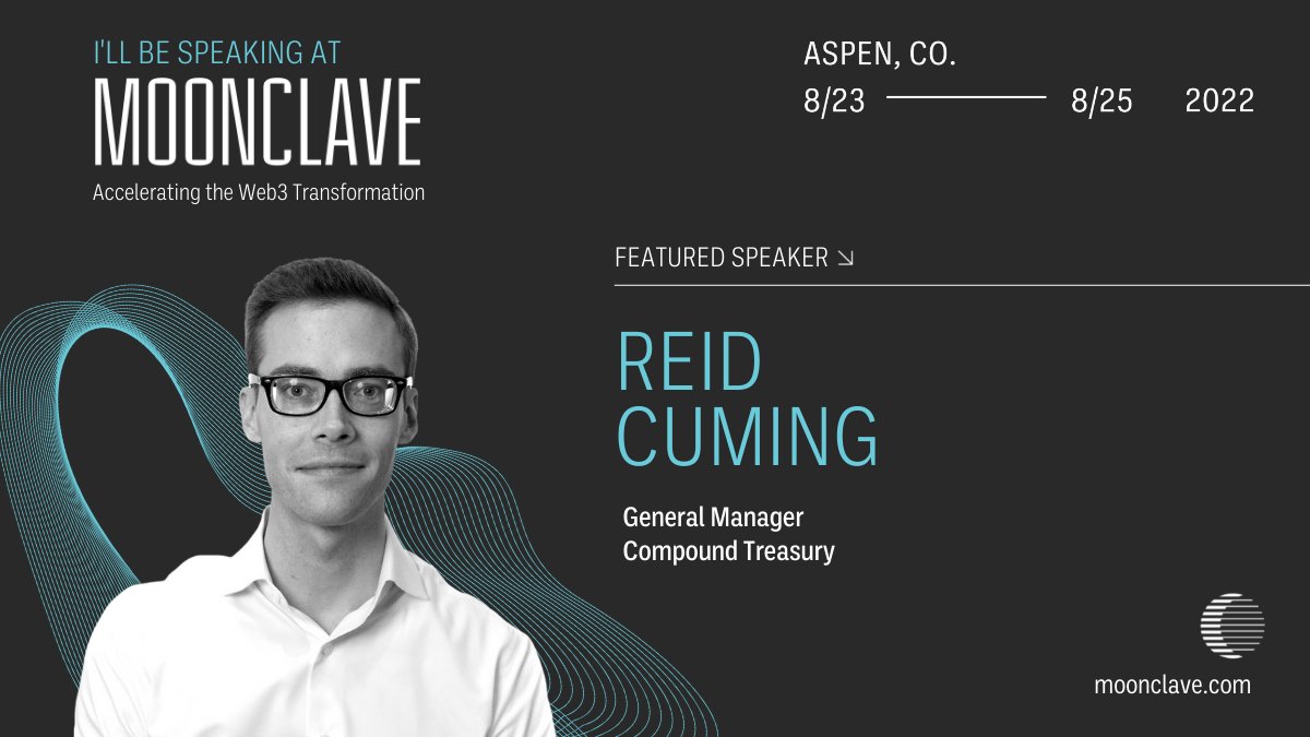 moonclave's tweet photo. Welcome Reid Cuming of MasterCard to #Moonclave Aspen Summit! Reid will speak at the session ‘Can DeFi be Sustainable?’. 

Learn more: https://t.co/nUJPdbqc18

Register now and join us next week in #Aspen! https://t.co/qUPrkmK8O1 https://t.co/EpWCBVlmJO