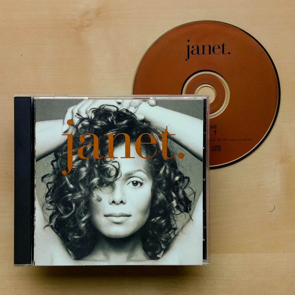 radiofuturamusi's tweet photo. Janet Jackson – Janet. Original 1993 US CD release going to #Maplewood #Minnesota. #JanetJackson #Janet @JanetJackson #HipHop #RnB #RnBSwing #Pop #CDOfTheDay #CDCollector #CDCollectorsOfTwitter https://t.co/bi5mfPAVWx
