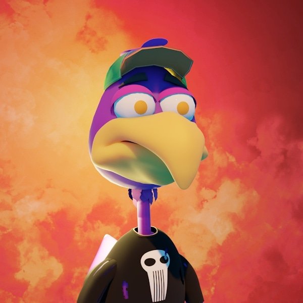 mafagafogame's tweet photo. Genesis Mafas are 🔥🔥🔥!

Mafagafo #2
Accessories: Empty
Back: Empty
Background: Red
Beak: Short Beak angry
Clothes: Skull T-shirt
Eyes: Sad Yellow Eyes
Head: Propeler Hat
Skin: Lilac Skin

Available on the Open Sea!
➡️ https://t.co/0O36UZZEOW

#bullish #nft #opensea https://t.co/WUh932d889