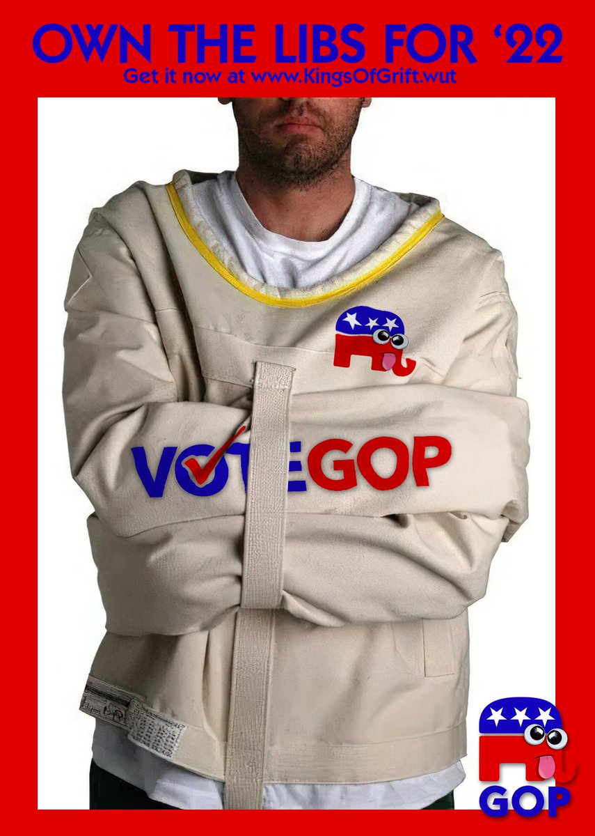 studiosplatter's tweet photo. #OwnTheLibs #GOP22 #GOP #GOPsycho #FashionableGOP #ForAmericasSafety #LastSaneOneTurnOutTheLights https://t.co/f7RKPZOLYG