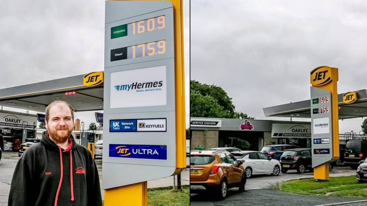 LADbibleUKNews's tweet photo. 🔔 | Motorists driving for miles to UK fuel station selling petrol for £1.60 https://t.co/i8SvRB2hry https://t.co/0VfewWIrFQ