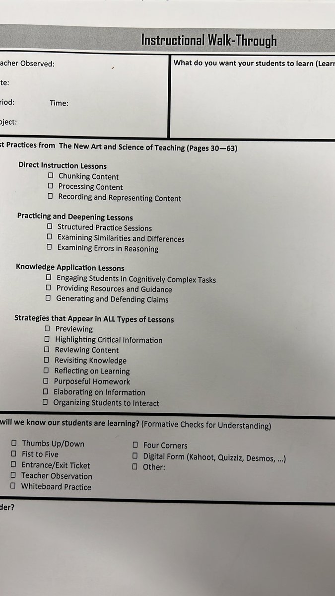 Excited to be able to give teachers meaningful feedback! <a href="/AshleyPTaplin/">Ashley Taplin</a> <a href="/MarzanoResource/">Marzano Resources</a>