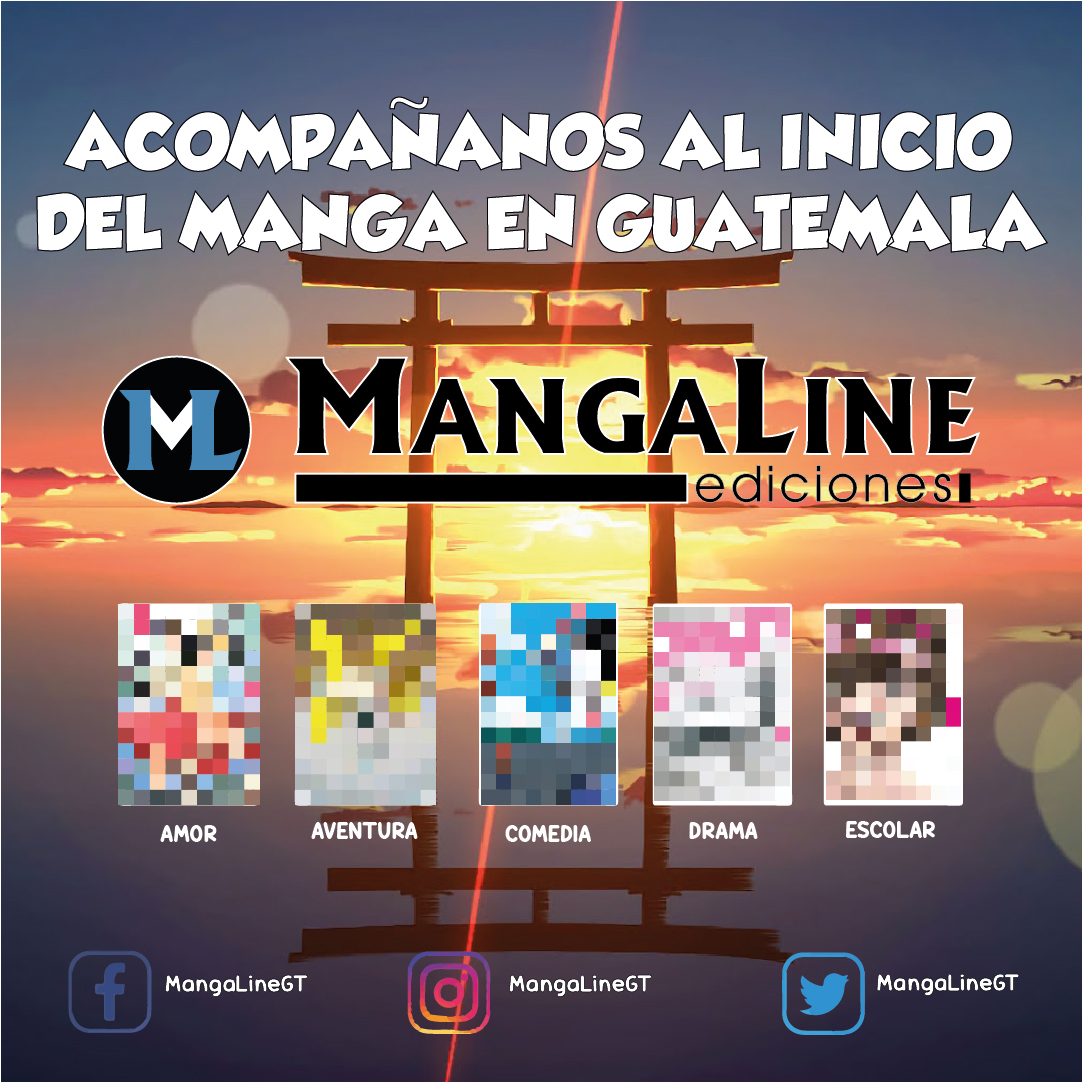 MangalineGT's tweet photo. Hola a todos:

Nos complace invitarlos
a la presentación de MangaLine Guatemala, seremos la primer editorial de manga en el país y anunciaremos el 27 de agosto nuestros primeros títulos.

ENTRADA LIBRE
Sábado 27 de agosto
6 pm a 10 pm
Ruta 6, 9-21 zona 4 Cámara de Industria https://t.co/7ST6cnJsWz
