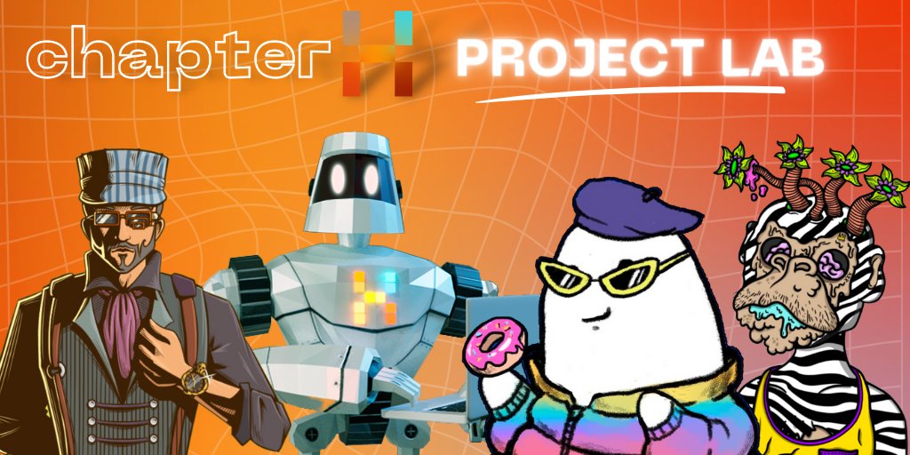 Sleek_Labs's tweet photo. Join ChapterX this Friday for another weekly Project Labs. 

This week are special guests are:
 @gh0stlygh0sts @TheMonkey_Cult @St3amsolutions

Set your reminders here
👇👇👇👇
https://t.co/sqeo6oU35S https://t.co/z92jNuBMBC
