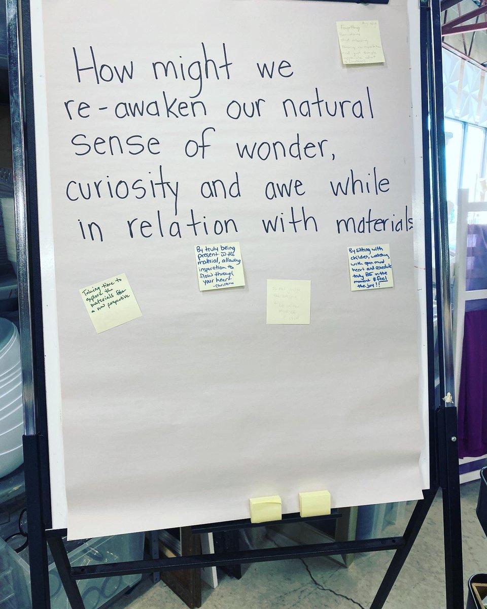 TodaysFamilyOnt's tweet photo. Playing with @AscyHamiltonβs new learning lab #elevatingpedagogy #looseparts #howdoeslearninghappen https://t.co/K9gGWmC76z