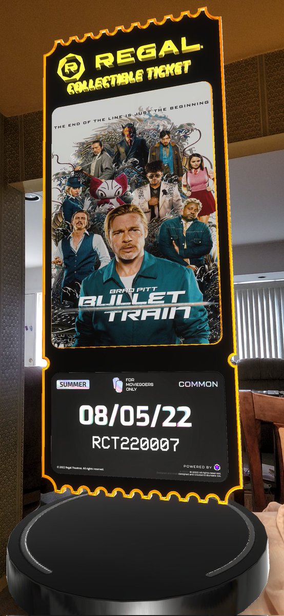 ActorJodyBardin's tweet photo. Got my digital ticket after seeing this film yesterday.  Thanks @RegalMovies.  What a ride! https://t.co/PAxrBDlwCf