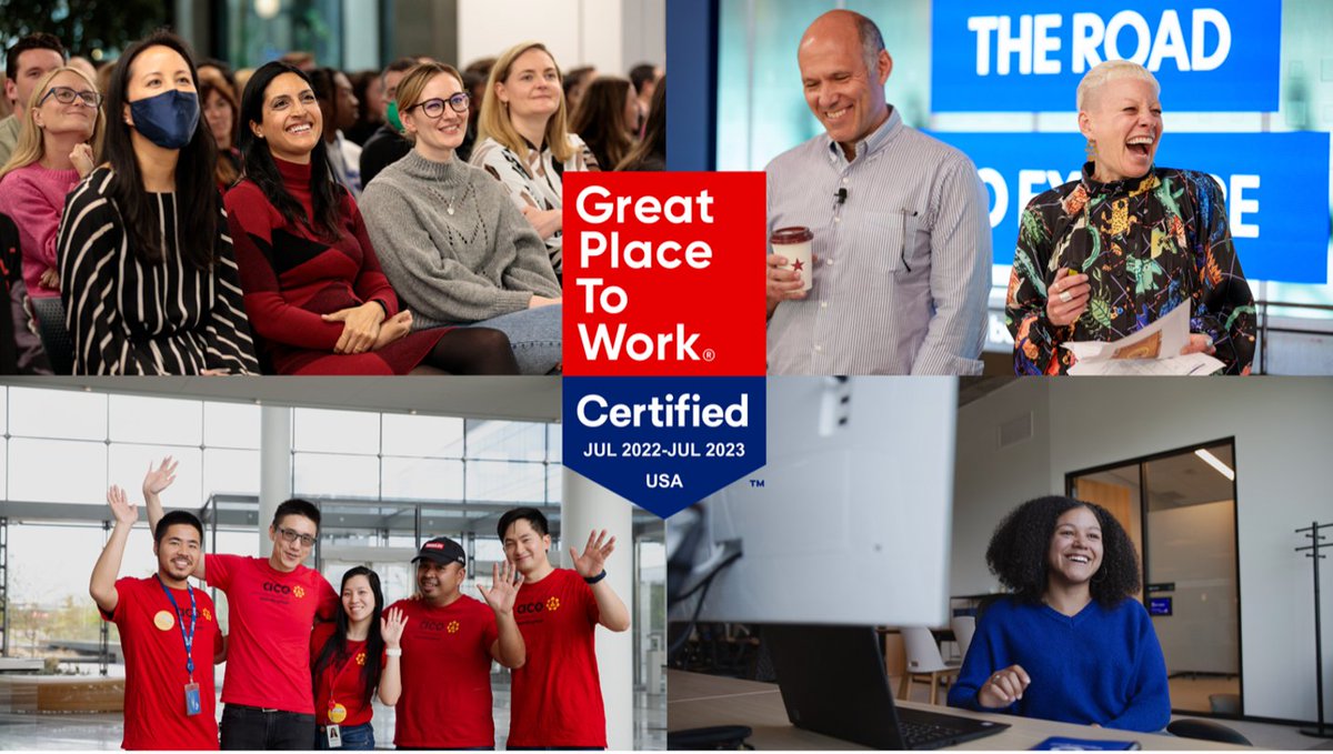 It’s official! Expedia Group has been certified as a Great Place to Work™. We’re very proud of this recognition because it’s based on feedback from our employees, who love our inclusive culture, feel a sense of belonging, and appreciate the work/life balance they have. 💙