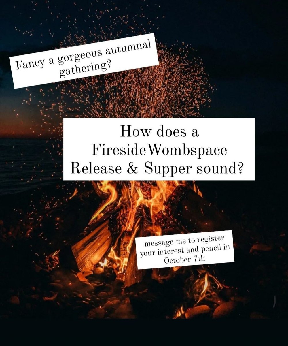 iamholistics's tweet image. Plans are underway for the next Wombspace Release plus supper evening 
We are looking at the October full moon so the weekend of 7th

Message me for more info
Much love, Phiona 🙏🏽

#wombconnection
#northamptonshire
#womensgathering #fullmoon #supper #firecircles #woodlands