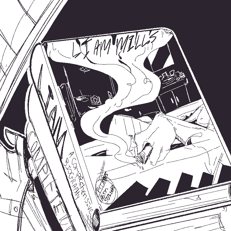 GenDoesArt's tweet photo. Drawing a book cover for a book that contains your OC's entire biography from birth to death.  

I am incredibly bored. https://t.co/gzHFCXV2YV