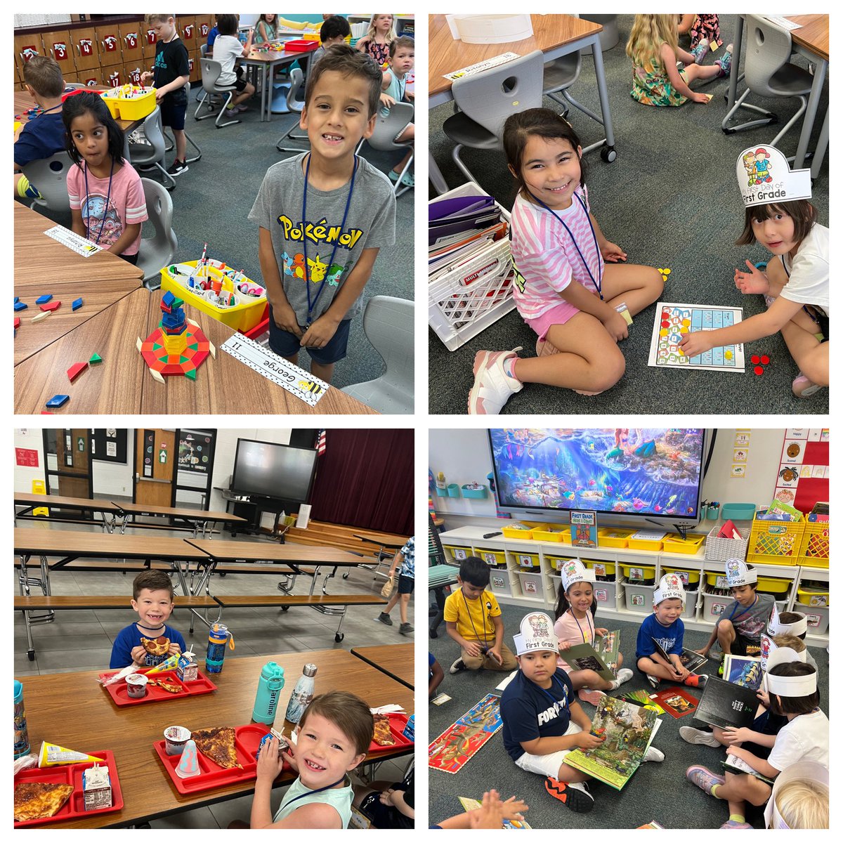 We had an awesome first day of school! Thanks to <a href="/MsKaur_K2/">Ginny Kaur</a> @McDanielKinder and <a href="/MrsStokesK3/">Mrs. Stokes</a> for doing an amazing job of preparing these learners for 1st Grade!  <a href="/AustinElem/">Austin Elementary</a> #AustinOurStory