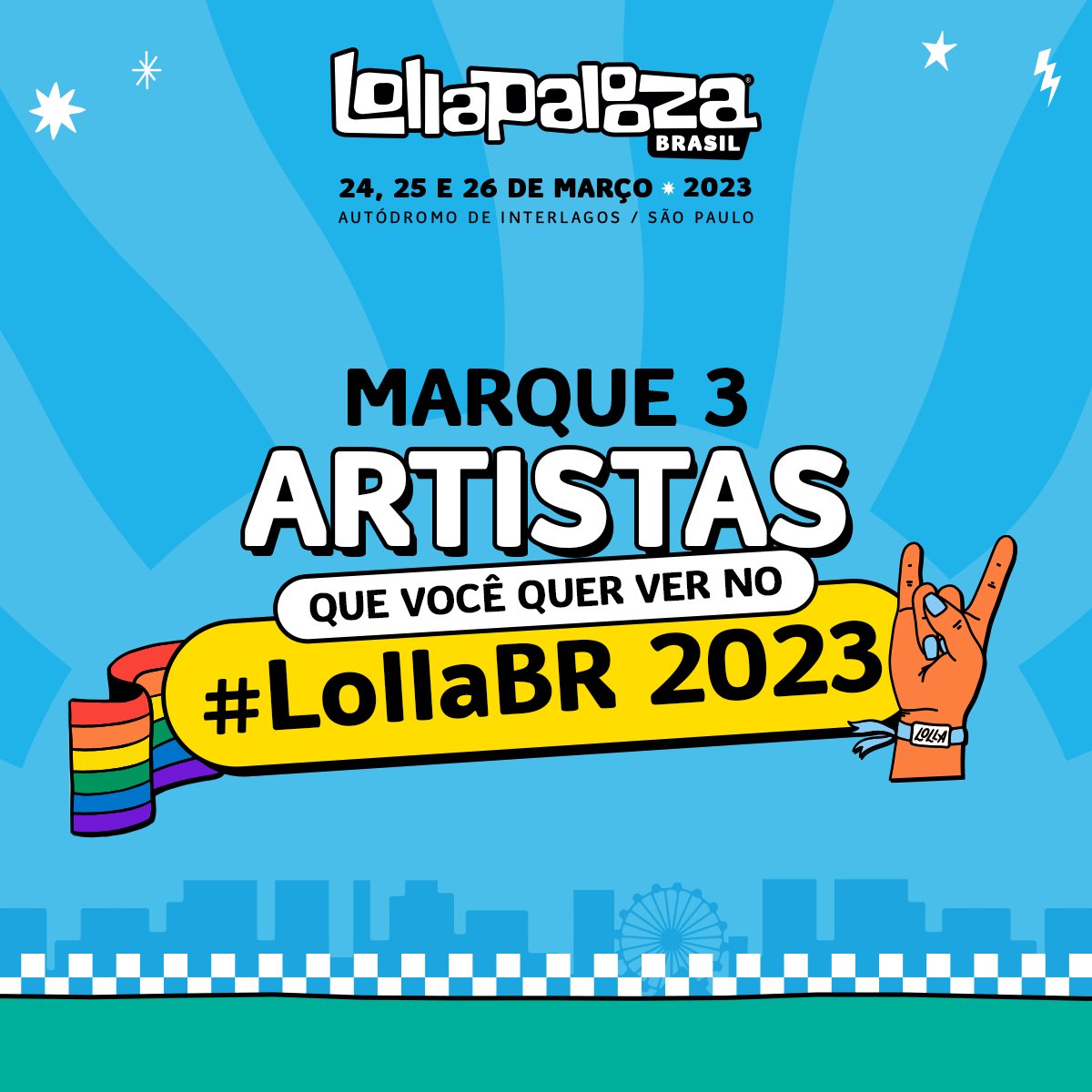 Lollapalooza Brasil on X: Hablem. 👇  / X