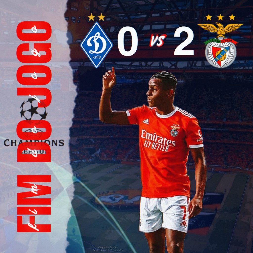 Glorioso_1904's tweet photo. Final do jogo
1ª mão do playoff de acesso à fase de grupos da UCL
@DynamoKyiv 0 - 2 @SLBenfica

Jogo muito bem conseguido, mas a eliminatória ainda não está fechada...ainda faltam outros 90 min

 Foco @SLBenfica 🔴⚪️🦅👀

#UCLPlayoff #DynamoSLB https://t.co/FlxcTv5E3b