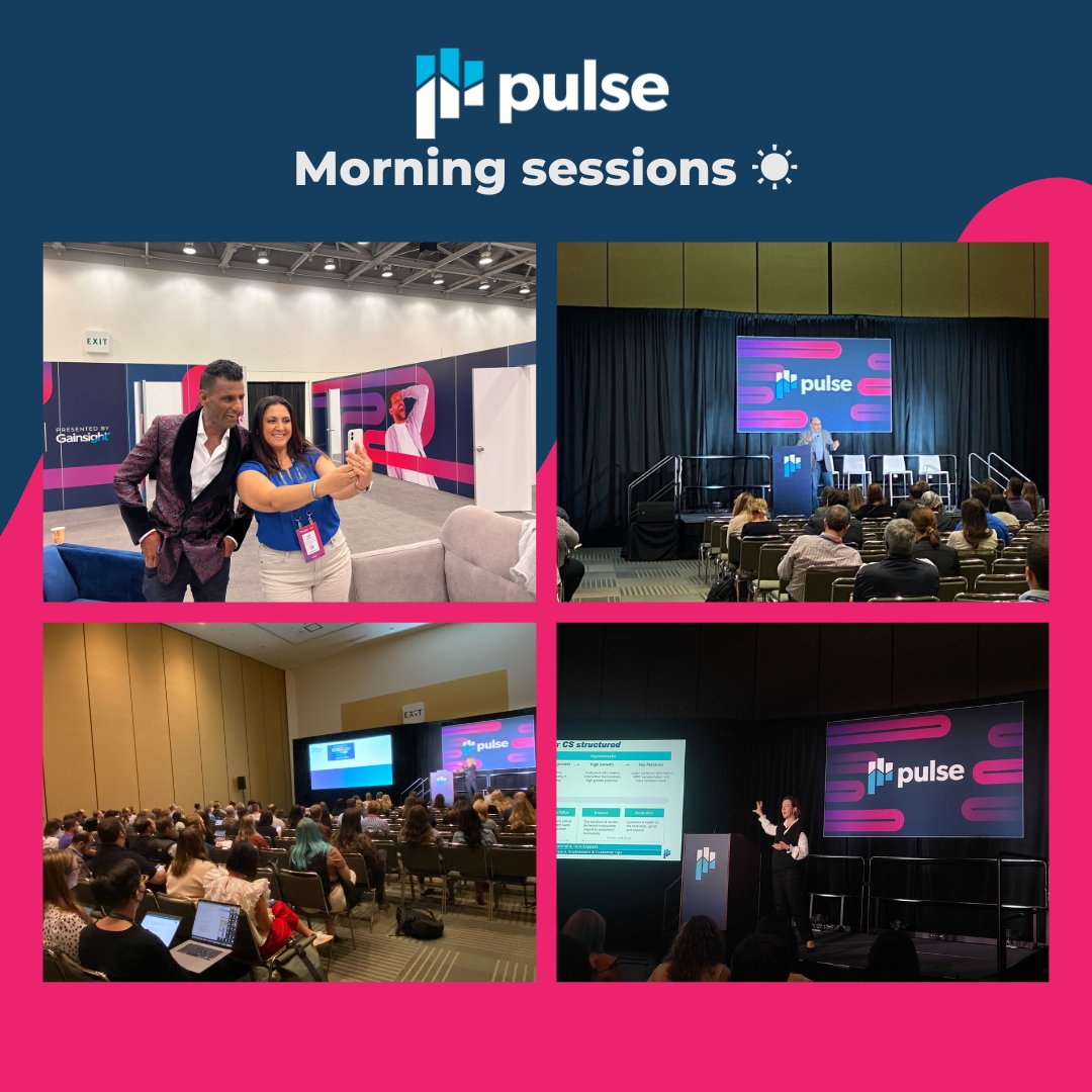 We had some awesome morning sessions on Day 1 of #Pulse2022! ☀️