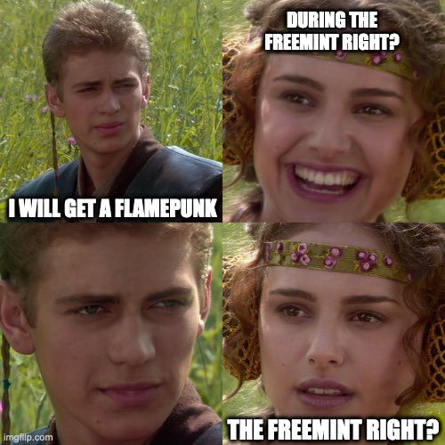 flamepunks's tweet image. Guys ITS A FREE MINT 🤷🤷🤷 flamepunks.netlify.app
.
.
#freemint #nftcollector #freenft #nftartist #nftdrop #nftmarketplace #nftcollection #mintnft #boredapeyachtclub #cryptopunks