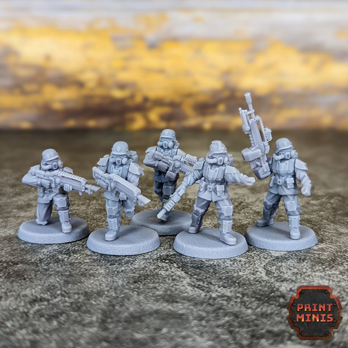 PrintMinis's tweet photo. Printed version of the Kaledon Fortis troops from August's release :)
https://t.co/9y71uNvsy0
#necromunda #tabletopterrain #gamesworkshop #warhammer40k #warhammer #40k #killteam #astramilitarum 
#wargaming #warmongers #tabletopgames #tabletoprpg #printedminis #3dprint #3dprinting https://t.co/qXdFtMnDJn